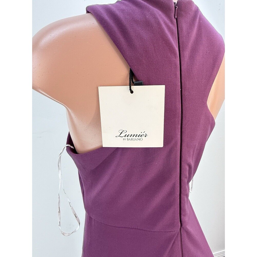 NEW Lumier by Bariano Women Dress Purple Size L - Picture 11 of 16